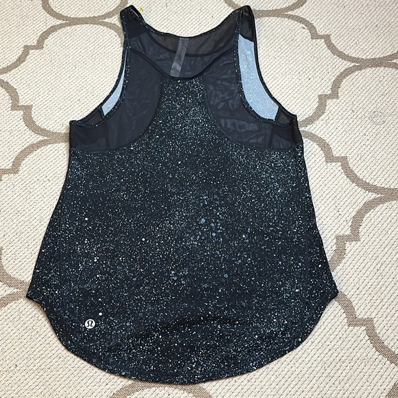 🐚 Lululemon sculpt splatter design mesh detailing tank - Picture 8 of 12